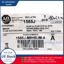 NEW Allen Bradley 1585J-M8HBJM-4 Ethernet Patchcord AB