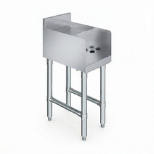 18.5 in. x 12 in. x 30 in. Underbar Stainless Steel Blender Station Flat Top