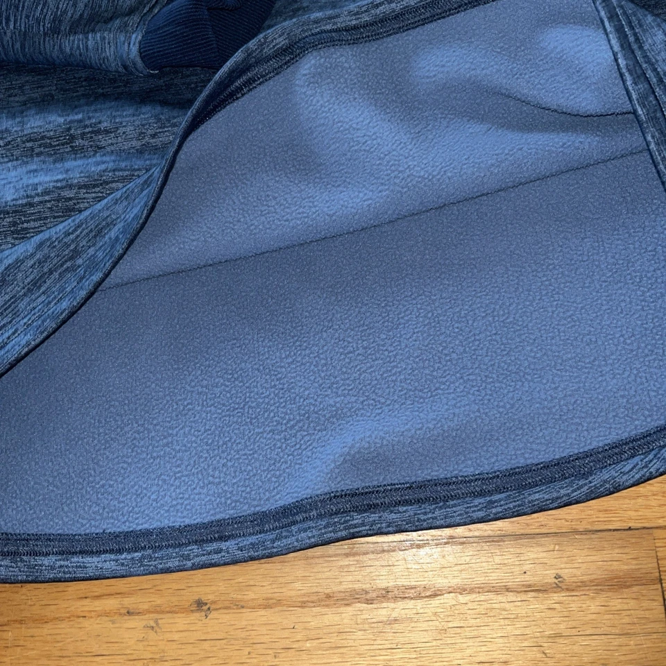 Under Armour Sweatshirt Mens Blue Loose 1/4 Zip Pullover Lightweight Golf - Image 3 of 4