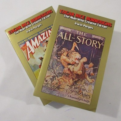 Edgar Rice Burroughs Man Who Created Tarzan Biography Author Irwin Porges 