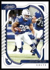 Jonathan Taylor 2022 Panini Absolute #32 Colts NFL READ FREE SHIP AutographDen
