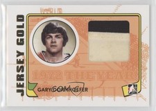 2009-10 ITG 1972 The Year in Hockey Jersey Gold Gary Dornhoefer #M-08 s6y