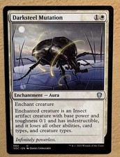MTG Darksteel Mutation Card, MINT,  Commander 2021