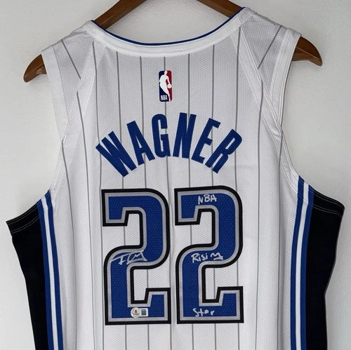 Franz Wagner "NBA Rising Star" Signed Magic Nike ADV Authentic Jersey Auto BAS