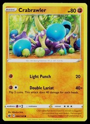 Crabrawler 084/198 Chilling Reign Common Pokemon Card