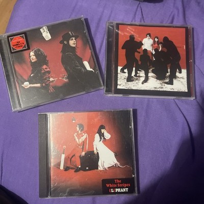 3 X The White Stripes CD - Elephant, White Blood Cells, Get Behind Me Satan VG+