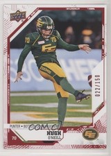2019 Upper Deck CFL Red 22/150 Hugh O'Neill #195 0wr