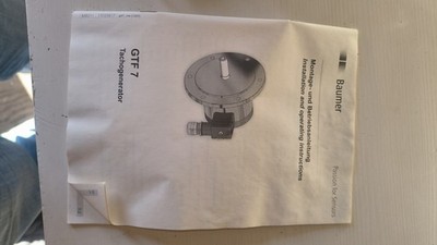BAUMER HUBNER GTF7.16L/460 TACHOGENERATOR BRAND NEW