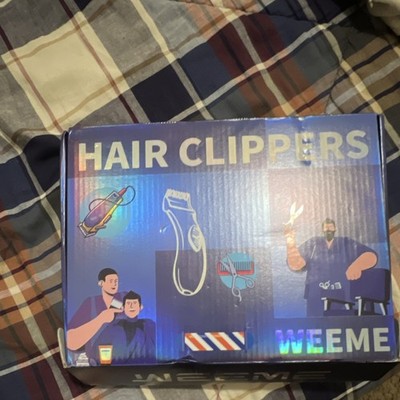 WEEME Cordless Gold Clipper & Trimmer Set USB Charging Unisex Head Face