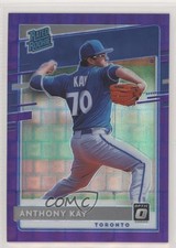 2020 Donruss Optic FOTL Purple Pandora Prizm 69/99 Anthony Kay #52 Rookie RC 7b3