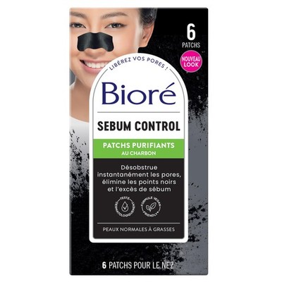 Biore 6 Pflaster mit Aktivkohle