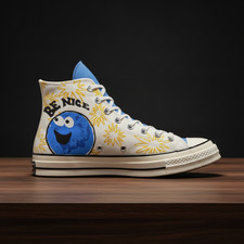 Size 10.5 - Converse Chuck 70 High 'Sunny Floral - Be Nice' 172863C 
