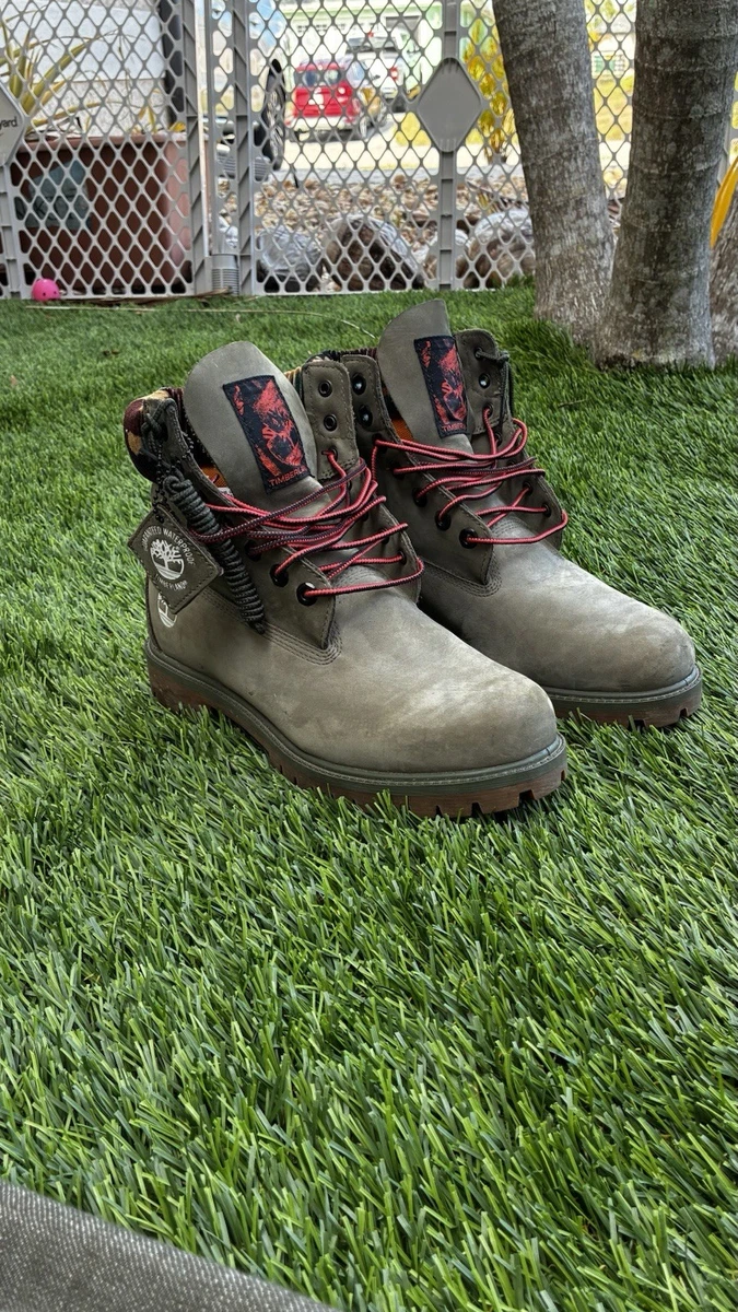 Timberland Camouflage Brown Boots for Men for Sale | Shop  display picture 1