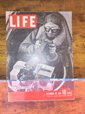 LIFE MAGAZINE DECEMBER 29 1941 US AERIAL GUNNER Pearl Harbor JAPAN War Pictures