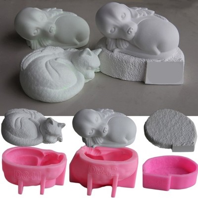 Pet Memorial Molds Nonstick Silicone Molds Silicone Texture for Who Beloved Pets