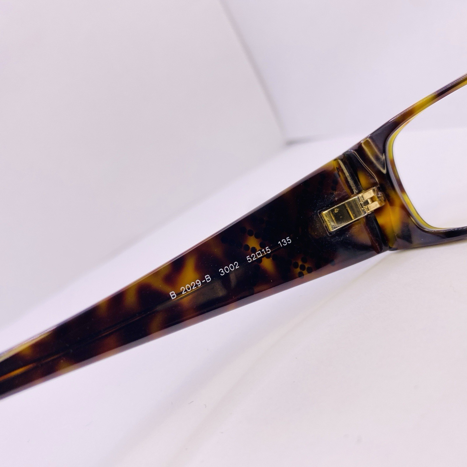 Burberry Eyeglasses Frames B 2029-B 3002 52 [] 15 135 Tortoise Gold Authentic thumbnail 4