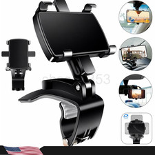 360 Rotating Multifunctional Car Phone Holder Universal Dashboard Clip-On Mount