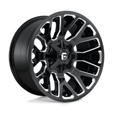 20x9 Fuel D623 Warrior Gloss Black Milled Wheel 6x1356x5.5 20mm
