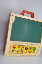 Vintage 1972 Toy Fisher Price School Days Desk ONLY