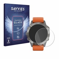 3X Savvies Schutzglas FüR Garmin Fenix 6 / 6 Pro / 6 Pro Solar Glas Panzer