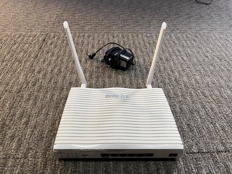 DrayTek Vigor 2865 LAC with PSU, WAN antenna’s, without LTE antenna’s - Image 2 of 2