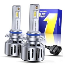 H13 9008 LED Bulbs, 100000LM 18X Brighter, 6500K White, 99 Compat  H13/9008