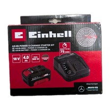 Einhell 4.0 Ah Akku Batterie Ladegerät Power X-Change
