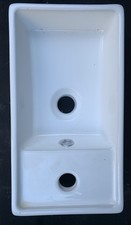 Basin With One Tap Hole For Cloakroom Or Ensuite