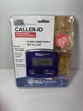 Vintage Bell Sonecor Purple Caller ID JB-700PL JB-700 Name Memory LCD Retro NOS