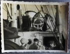 WW2 Iceland - British officers onboard  Ship Laxfoss - Soldiers photo 11 by 8cm