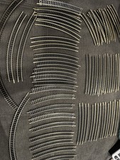 Lot Of N GAUGE mini Train Track 65 Pieces w/ ...