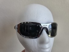 Liquid Eyewear Polished Titan Sunglasses With Grey Lens