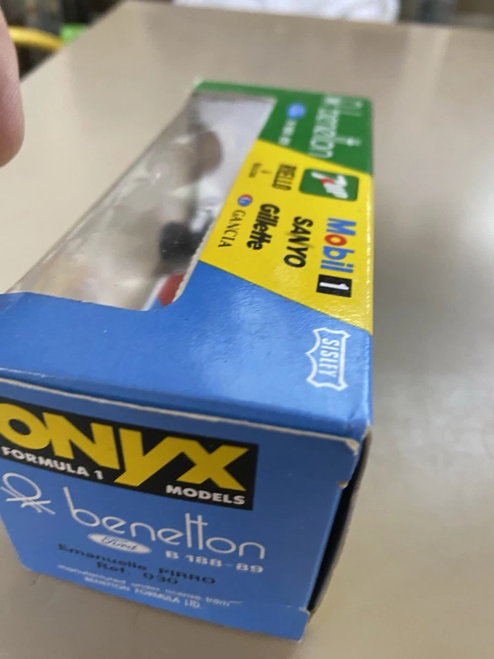 ONYX MODEL Formula 1 030 1/43 20 Benetton Ford B188-89 Emanuele Pirro - Immagine 4 di 4