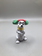 McDonalds Happy Meal Toy Disney  s 101 Dalmatians Dog W/Ear Muffs Cake Topper Fig