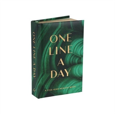 MALACHITE GREEN ONE LINE A DAY by Chronicle Books Non-book item Self Help