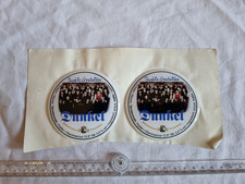 Placche stemmi adesivi gomma birra nuovi lotto di 2 Dunkel Dumble Gestalten