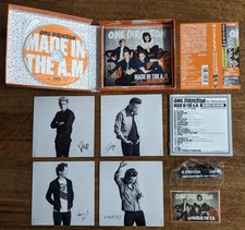 Used One Direction Made In The A.M. CD Japan Ultimate Fan LTD. Edition(with Obi)