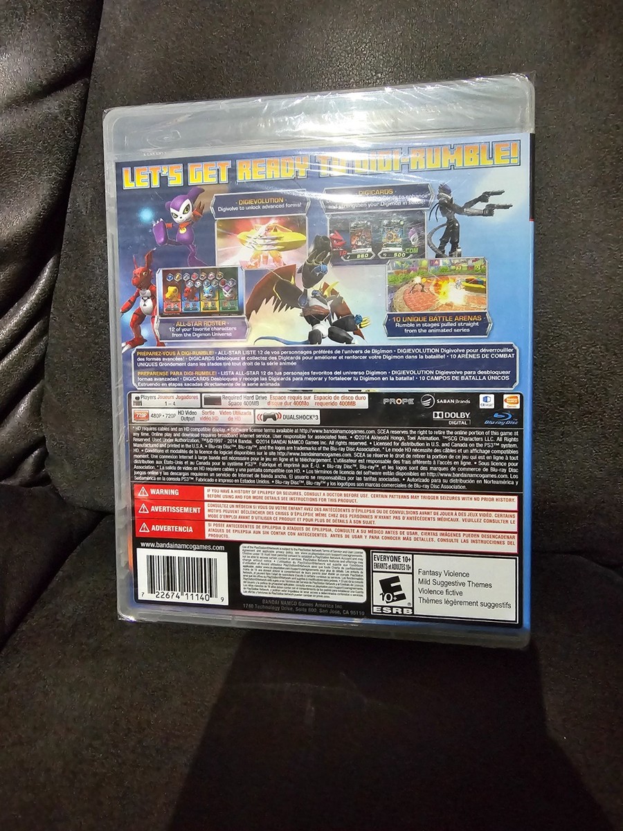 Digimon All-Star Rumble for Playstation 3 - Brand New & Factory Sealed AllStar | eBay Digimon All-Star Rumble for Playstation 3 - Brand New & Factory Sealed AllStar | eBay