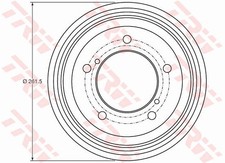 Tambour de frein Suzuki VITARA