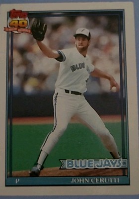 1991 Topps 40th #687 John Cerutti Toronto Blue Jays 