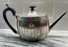 Sterling Silver Tea Pot London 1791 Henry Greenway Georgian Silver wt  15.5 Oz