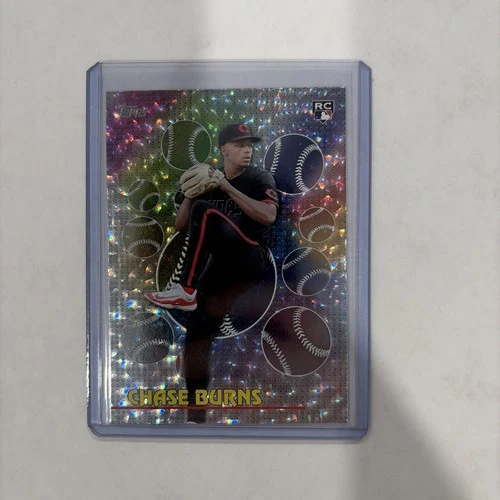 2026 Topps Series 2 Chase Burns Crackle Foil (RAW)