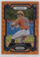 2024 Panini Prizm Orange Wave Prizm 10/49 Jake Bloss #229 4g8
