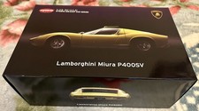 Very rare ***Kyosho Lamborghini Miura P400Sv 1/12*** yellow 