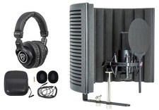 Se Electronics X1 S Studio Bundle w/Mic RF-X Vocal Shield Pop Filter Headphones