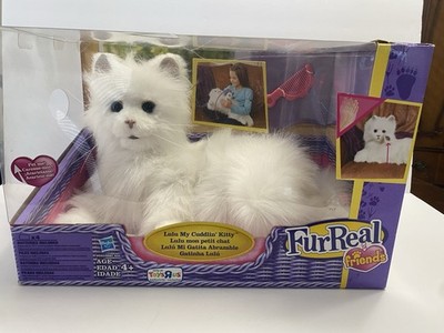 Hasbro 2015 FurReal Friends Lulu My Cuddle White Persian Kitty NIB