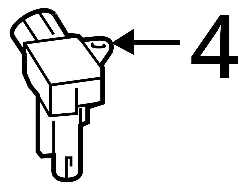 Medidor de flujo de aire másico Lexus Nx300 2018-2021 Maf M848G Foto 4 de 4