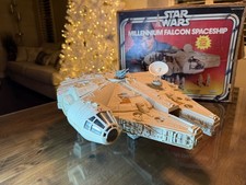 Vintage Star Wars Millennium Falcon Kenner 1978  working sound 100  Compl w Box