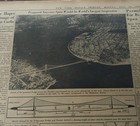 JULY 19, 1948 NEWSPAPER PAGE #2549- VERRAZANO NARROWS BRIDGE PROPOSED — photo 1