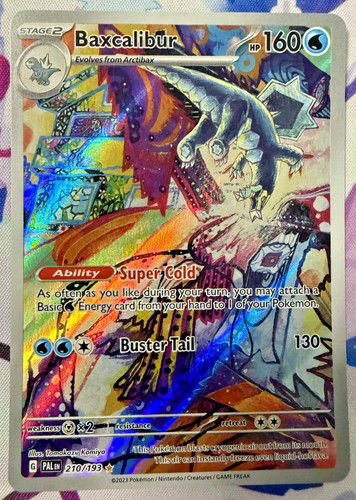 Pokemon TCG Baxcalibur 210/193 Sv02: Paldea Evolved Holo MP